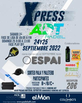 poster del torneo VI XPRESS ADT 2022