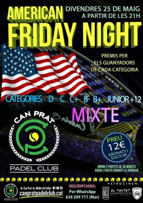 poster del torneo AMERICAN FRIDAY NIGHT MIXTE