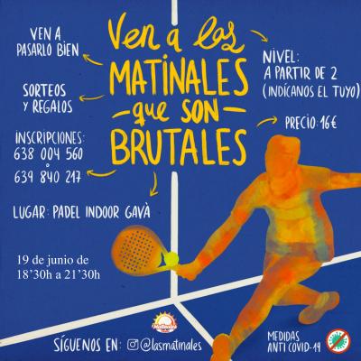 poster del torneo LA VESPERTINA DE JUNIO