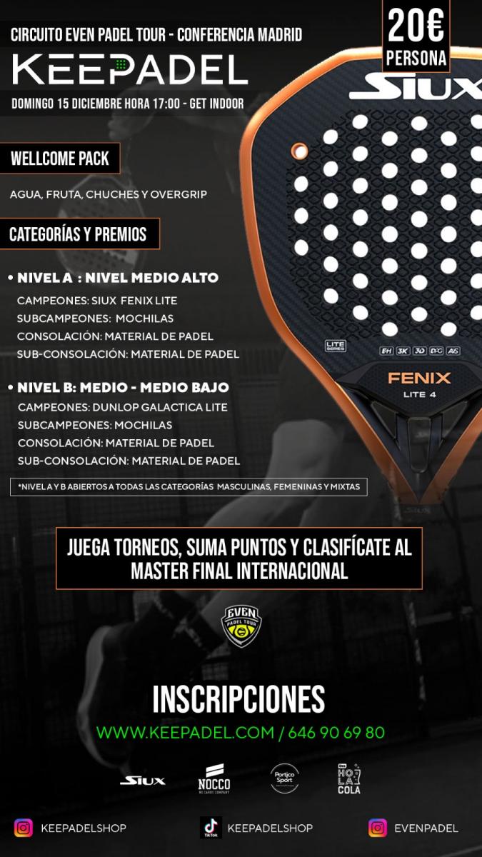 cartel del torneo