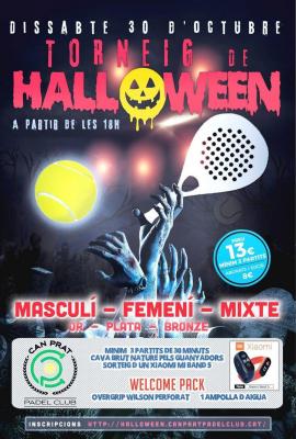 poster del torneo TORNEIG DE HALLOWEEN