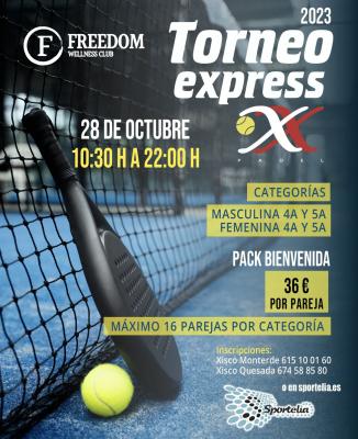 poster del torneo TORNEO EXPRESS OCTUBRE