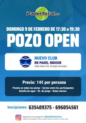poster torneo POZO OPEN