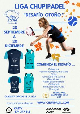 poster del torneo LIGA CHUPIPADEL 