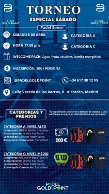 poster torneo TORNEO ESPECIAL SÁBADO