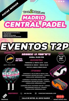 poster del torneo TORNEO INDOOR T2P
