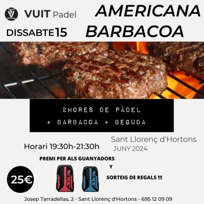 poster torneo AMERICANA MULTINIVELL AMB BARBACOA