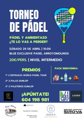 poster del torneo PADELWIN