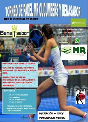 poster del torneo I TORNEO MR CUCUMBER Y BENASABOR