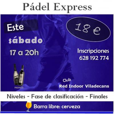 poster del torneo MINITORNEO EXPRESS NEXUS + BARRA LIBRE 🍺🍷
