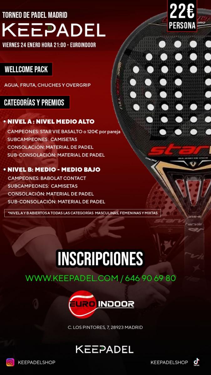 cartel del torneo