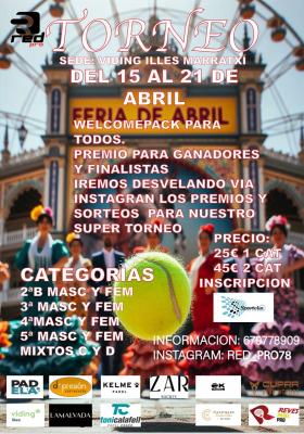poster torneo TORNEO FERIA DE ABRIL