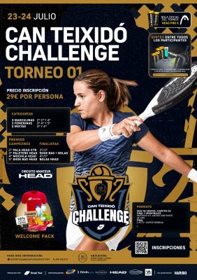 poster del torneo TORNEO 01 CAN TEIXIDÓ CHALLENGE