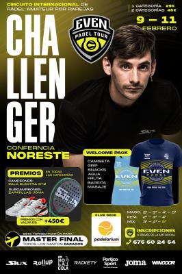 poster del torneo 4º CHALLENGER EVEN PADEL TOUR BAIX LL.