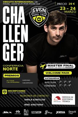 poster del torneo 3ER CHALLENGER EVEN PADEL