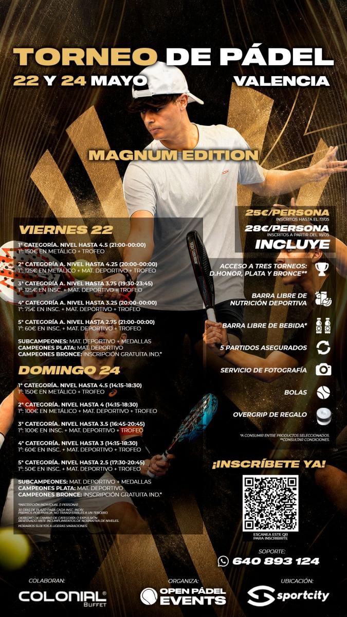 cartel del torneo