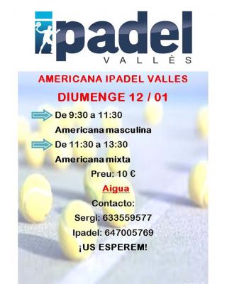 poster del torneo AMERICANA