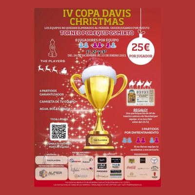 poster del torneo IV COPA DAVIS CHRISTMAS 