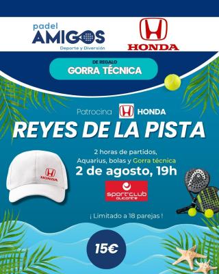 poster torneo REYES PISTA HONDA