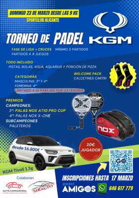 poster del torneo TORNEO EXPRESS KGM