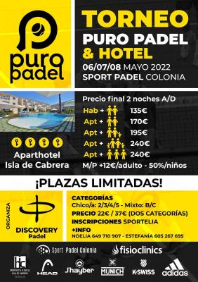 poster del torneo TORNEO PURO PADEL