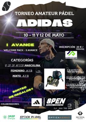 poster torneo TORNEO ADIDAS FOR ALL