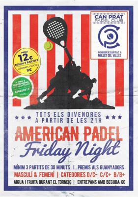 poster del torneo AMERICAN FRIDAY NIGHT