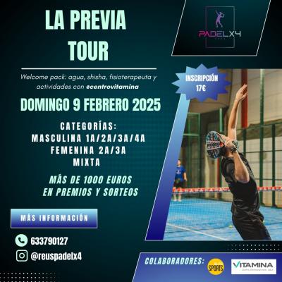 poster torneo LAPREVIA TOUR