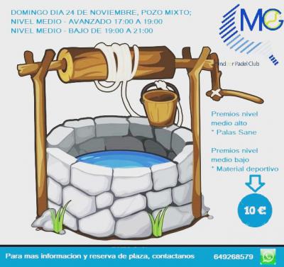 poster del torneo POZO MIXTO