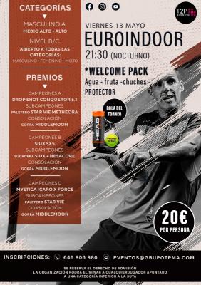 poster del torneo TORNEO NOCTURNO VIERNES 13 MAYO & EUROINDOOR