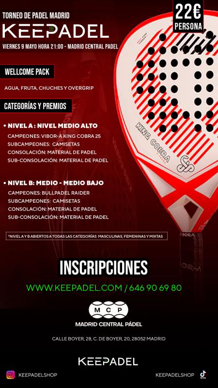 cartel del torneo