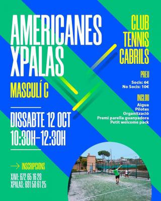 poster del torneo AMERICANES XPALAS - MASCULÍ C