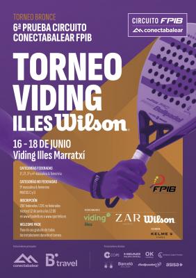 poster del torneo 6º TORNEO CIRCUITO CONECTABALEAR FPIB, PRUEBA BRONCE VIDING ILLES WILSON
