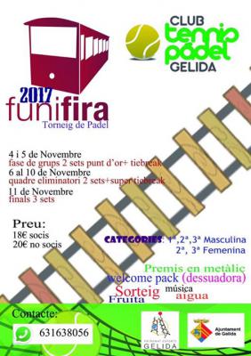 poster del torneo TORNEIG FUNIFIRA 2017