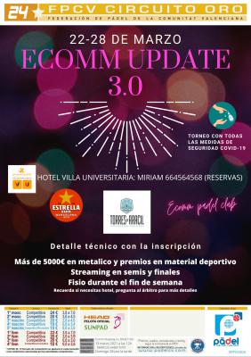 poster del torneo ECOMM UPDATE 3.0 - ORO 24*