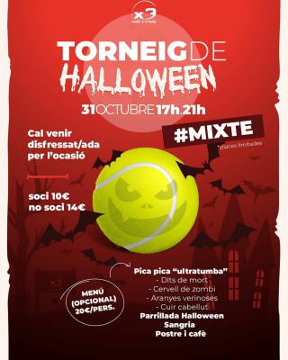poster del torneo TORNEIG HALLOWEEN 