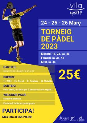 poster del torneo TORNEO VILASPORT