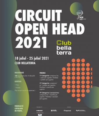 poster del torneo CIRCUIT OPEN HEAD 2021