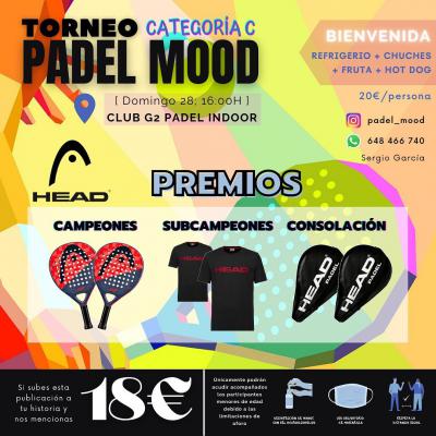 poster del torneo TORNEO PADEL MOOD
