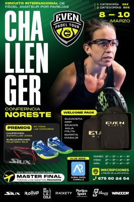 poster del torneo 5TO CHALLENGER EVEN PADEL BAIX LL.