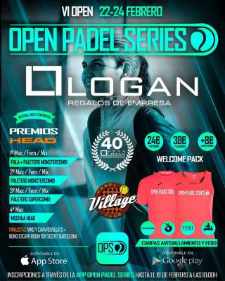 poster del torneo VI OPEN LOGAN - OPEN PADEL SERIES