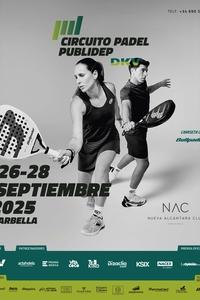 poster del torneo X TORNEO DEL DKV CIRCUITO PUBLIDEP EN CLUB NAC- MARBELLA