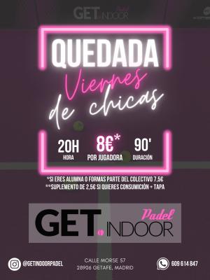 poster del torneo QUEDADA VIERNES DE CHICAS