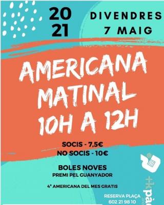 poster del torneo AMERICANA MATINAL