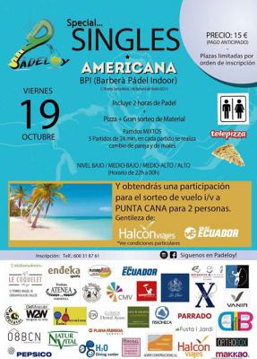 poster del torneo AMERICANA SINGLES