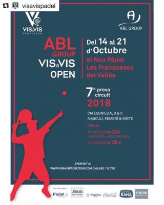 poster del torneo ABL GROUP VISaVIS OPEN