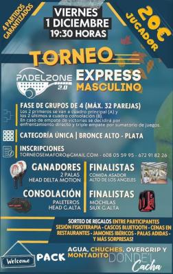 poster del torneo TORNEO EXPRESS MASCULINO
