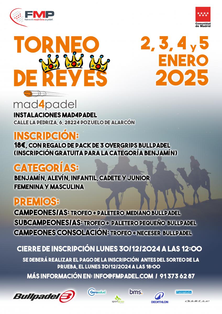 cartel del torneo