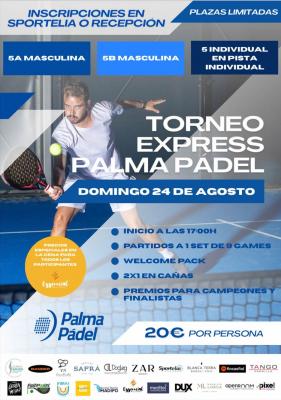 poster torneo TORNEO EXPRESS 24 DE AGOSTO