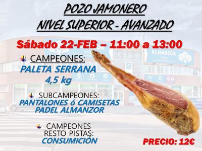poster del torneo POZO JAMONERO NIVEL SUPERIOR - AVANZADO